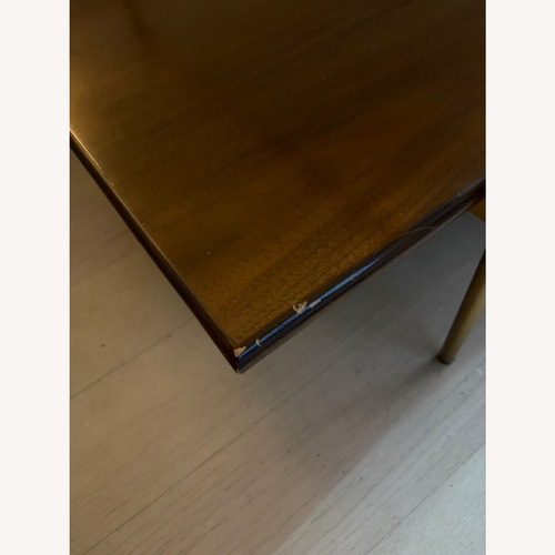 Used West Elm Dark Brown Glass Coffee Table for sale on AptDeco