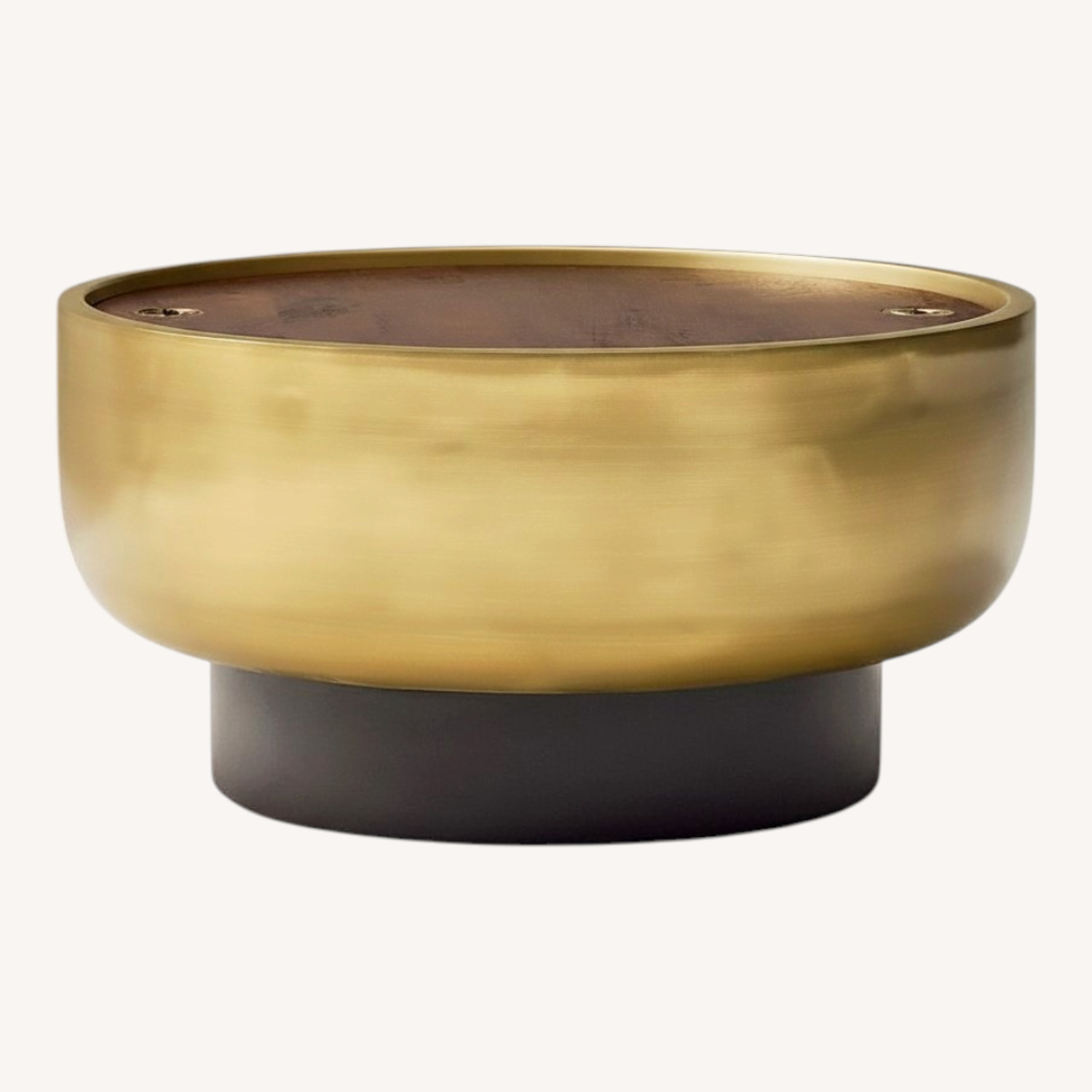 West Elm Drum Storage Coffee Table - image-0