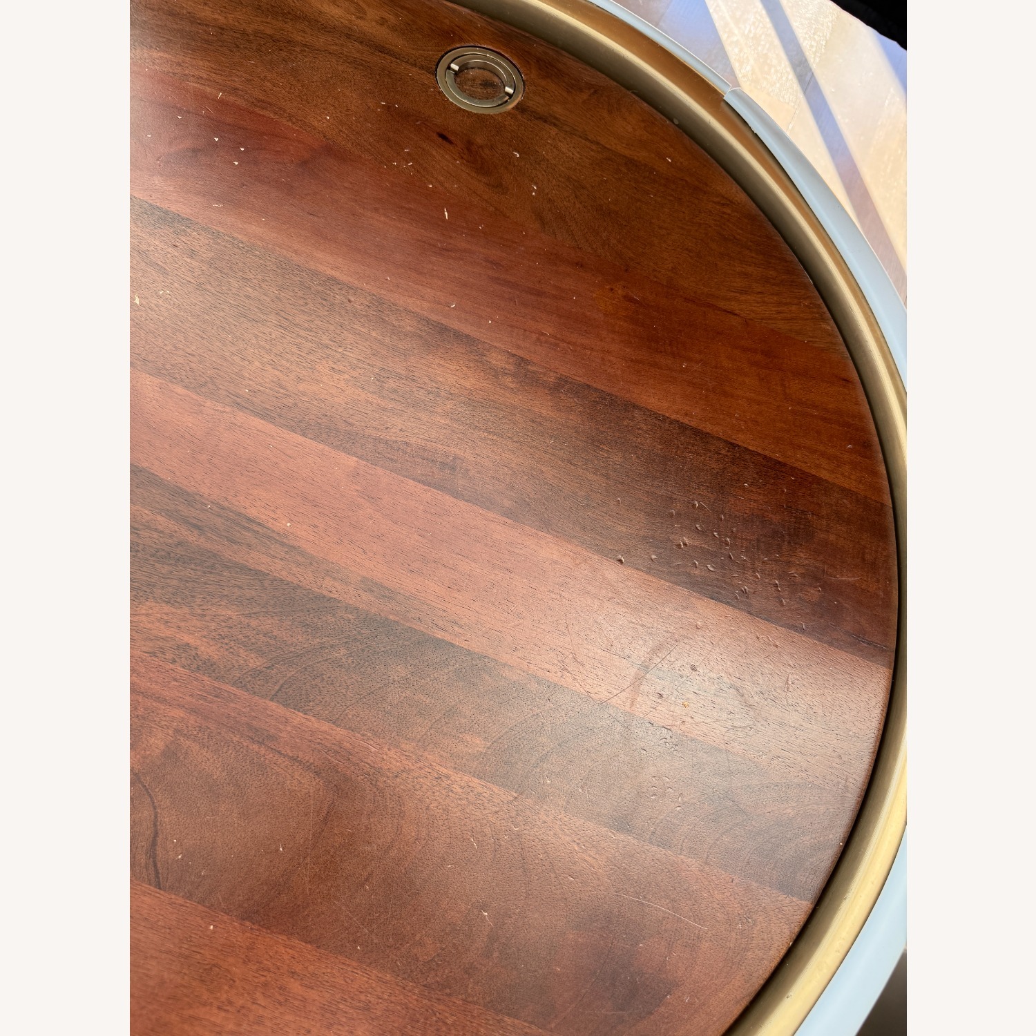 West Elm Drum Storage Coffee Table - image-1