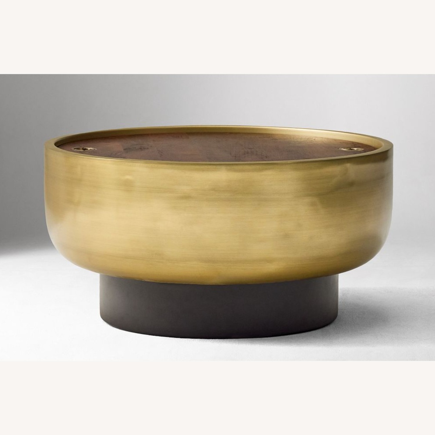 West Elm Drum Storage Coffee Table - image-5