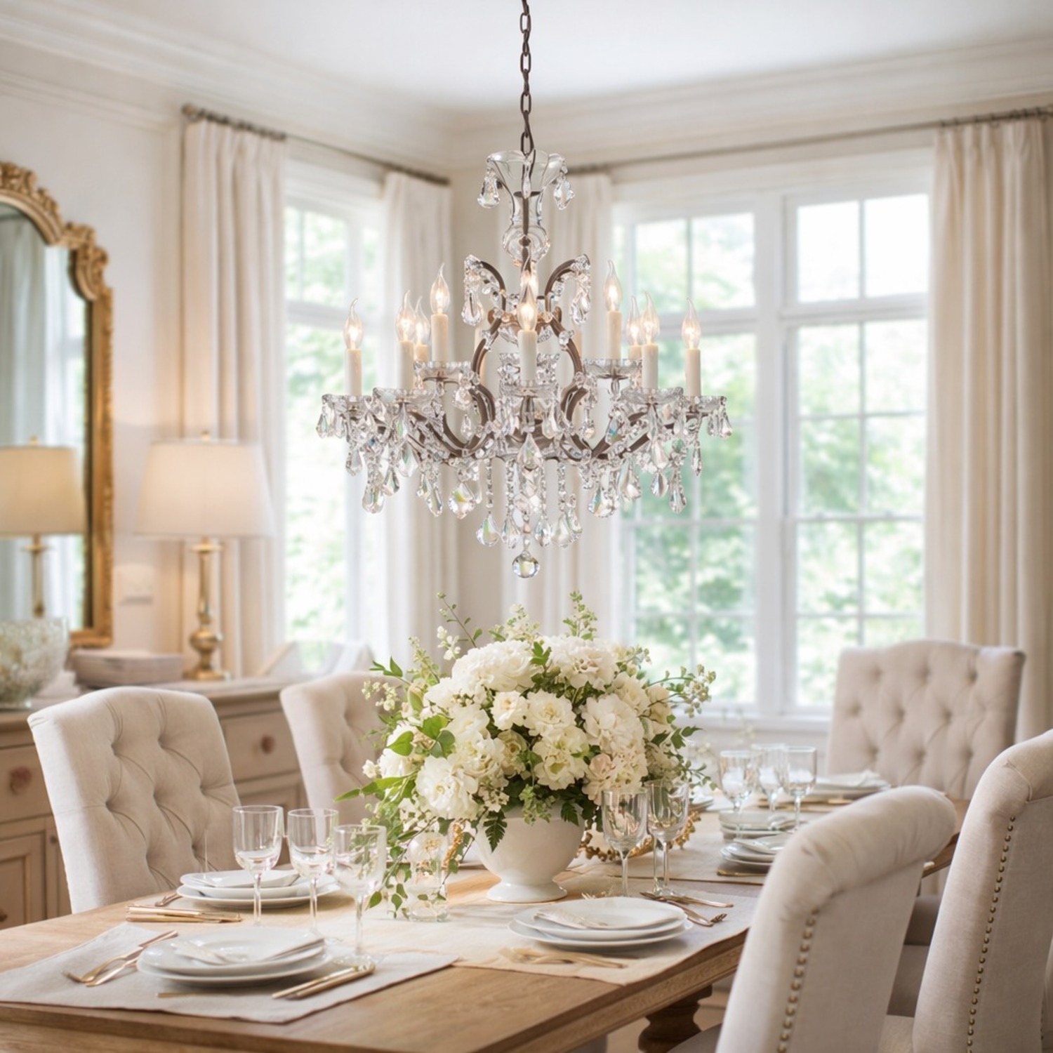 Restoration Hardware Rococo Ceiling Lamp - image-14
