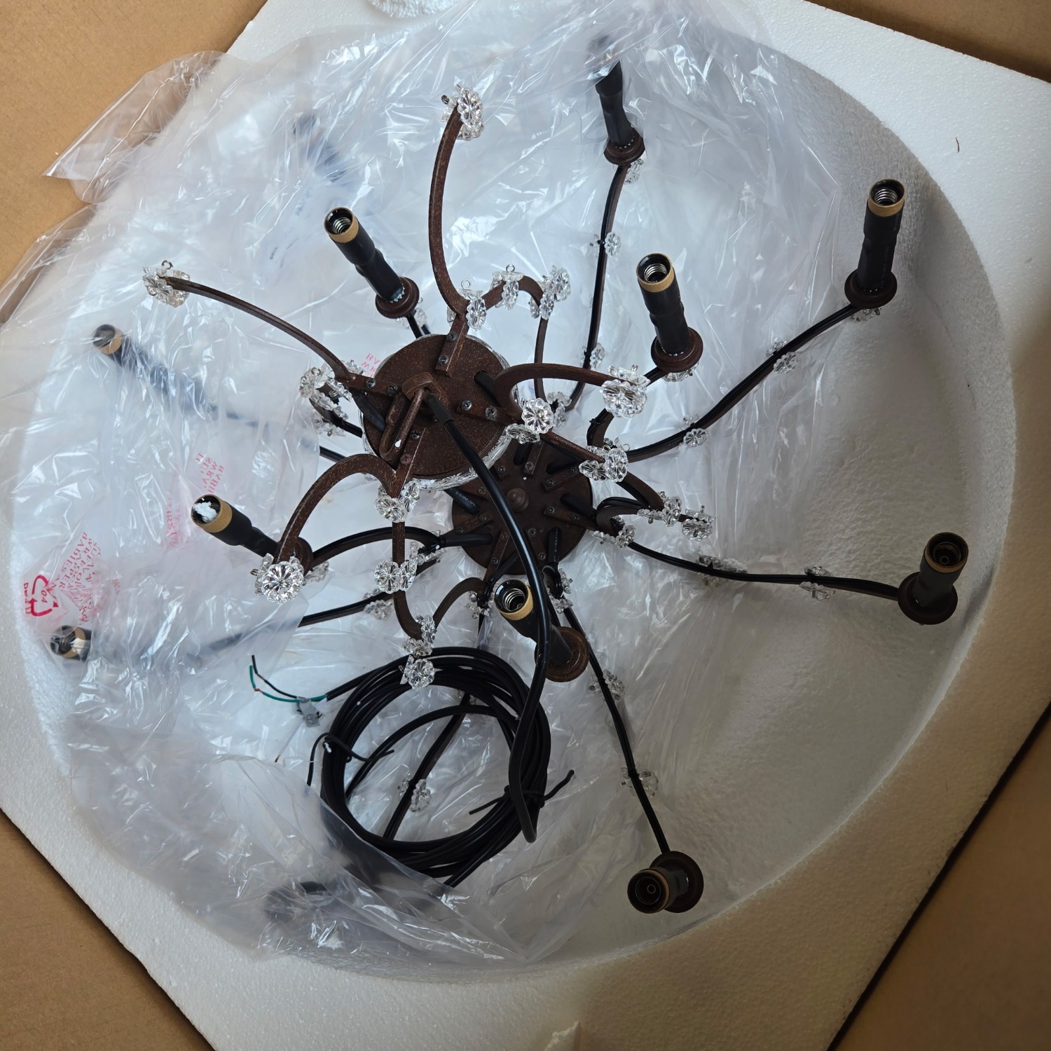 Restoration Hardware Rococo Ceiling Lamp - image-6