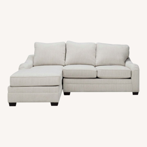 Used Caid 2-pc. Chenille Sectional Sofa for sale on AptDeco
