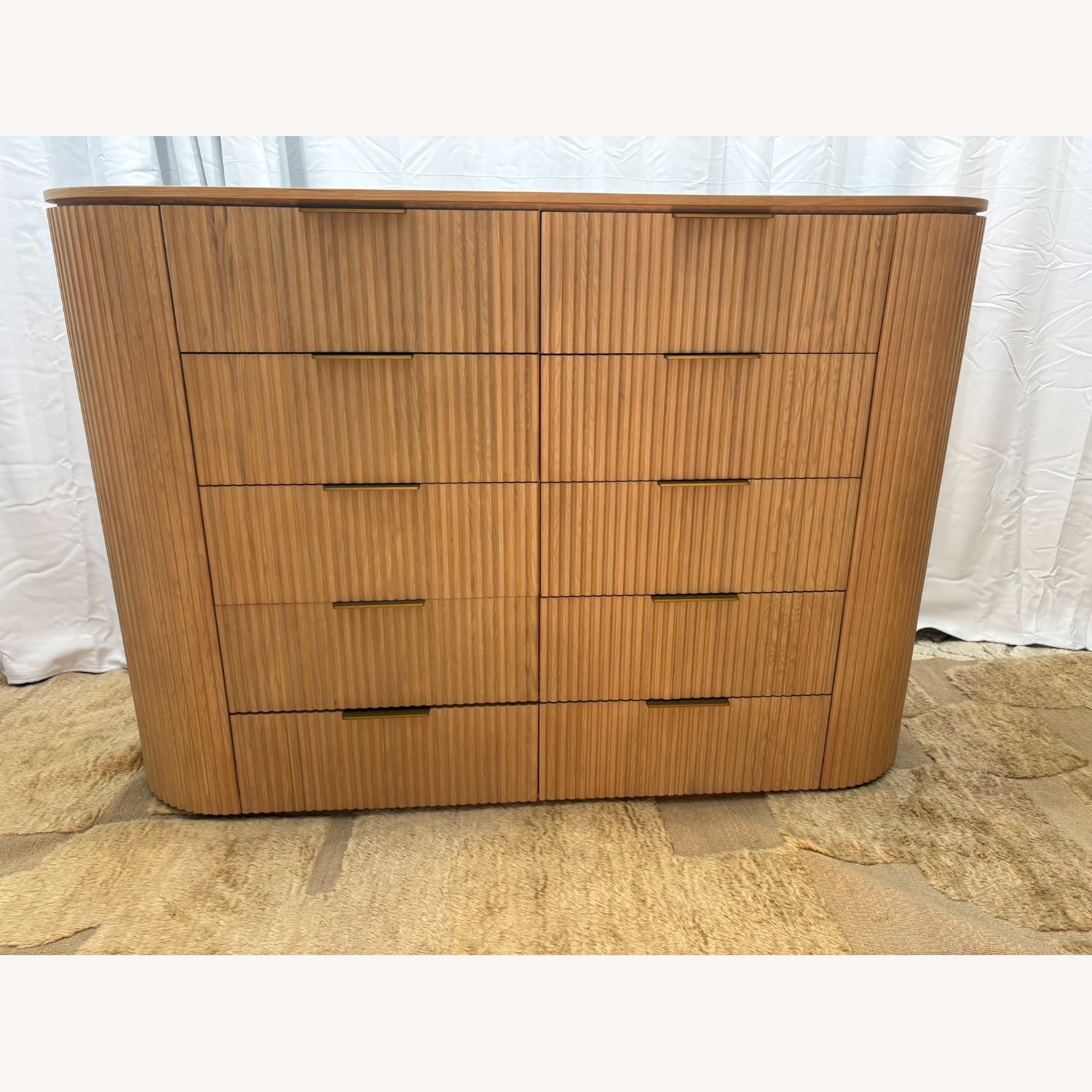 Restoration Hardware Byron 10-Drawer Dresser Light Oak - image-17