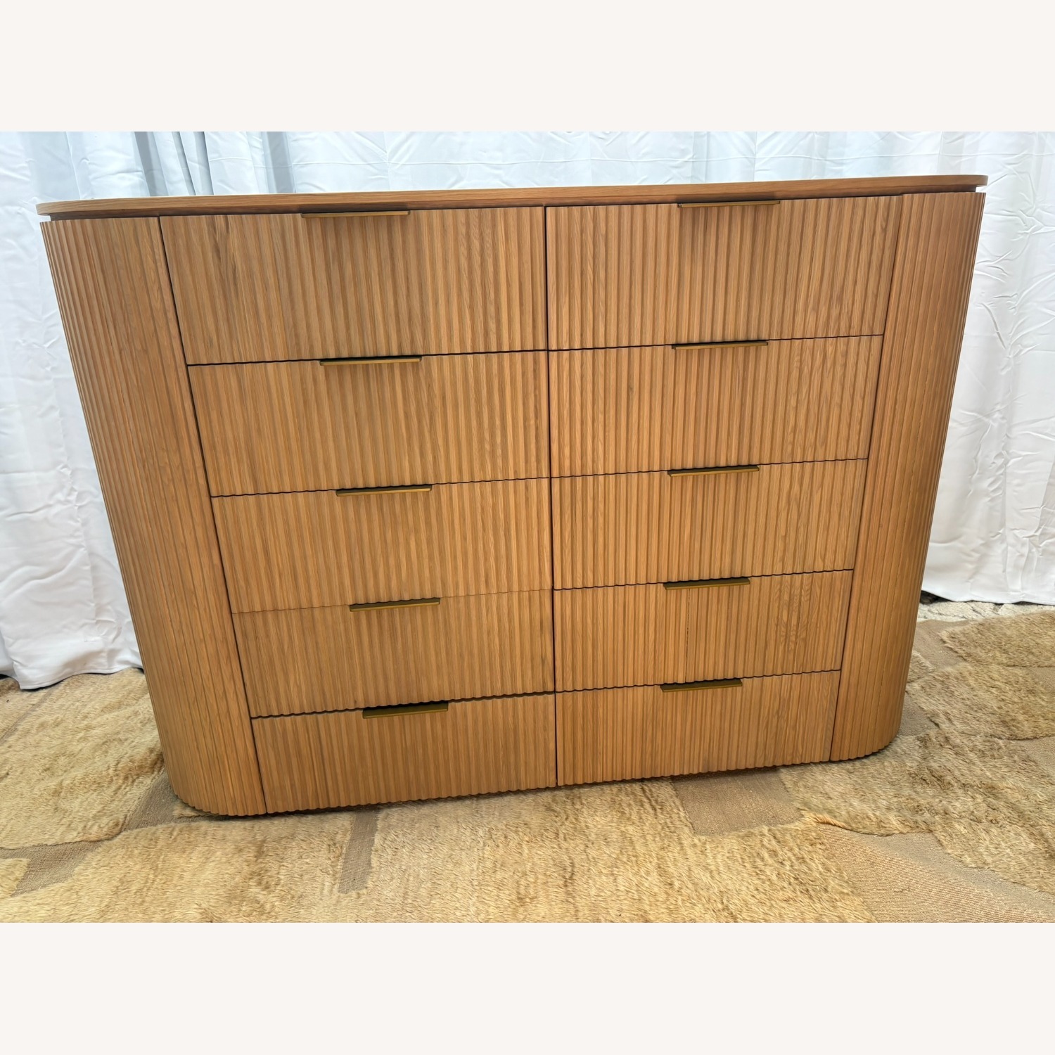 Restoration Hardware Byron 10-Drawer Dresser Light Oak - image-12