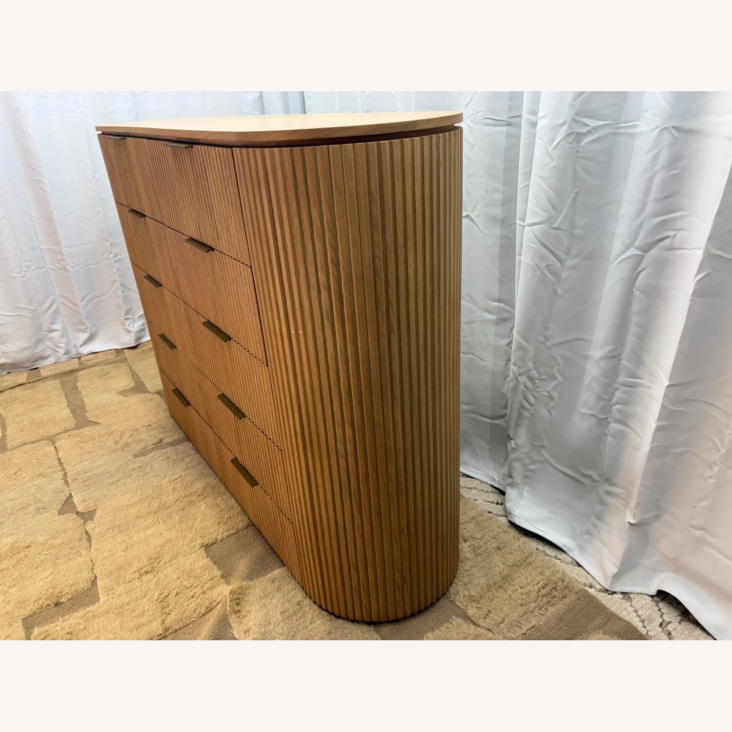 Restoration Hardware Byron 10-Drawer Dresser Light Oak - image-5