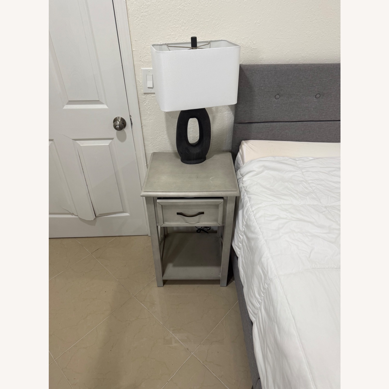 Wayfair Light Gray Fabric Headboard - image-2