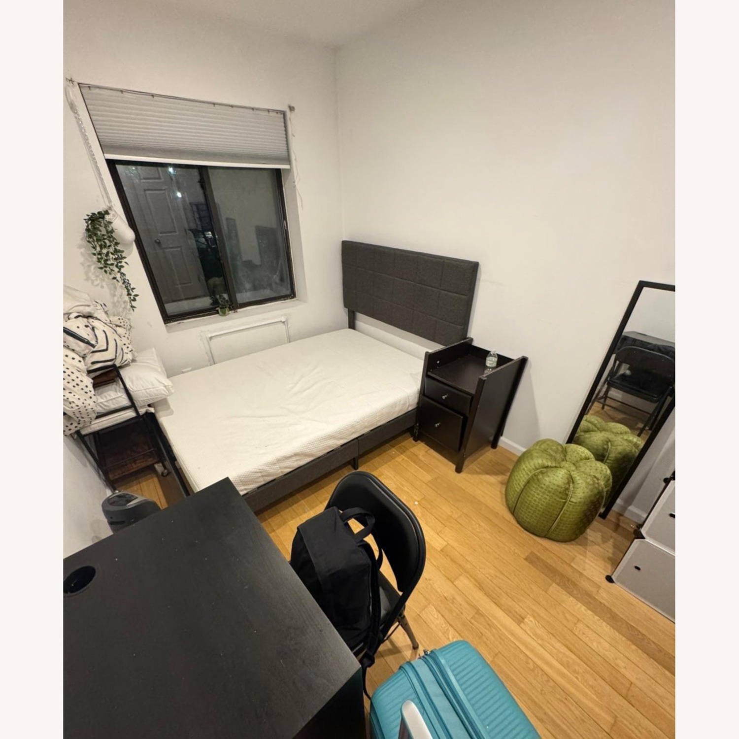 Cabo 3-Piece Full Bed Frame Dark Grey - image-2