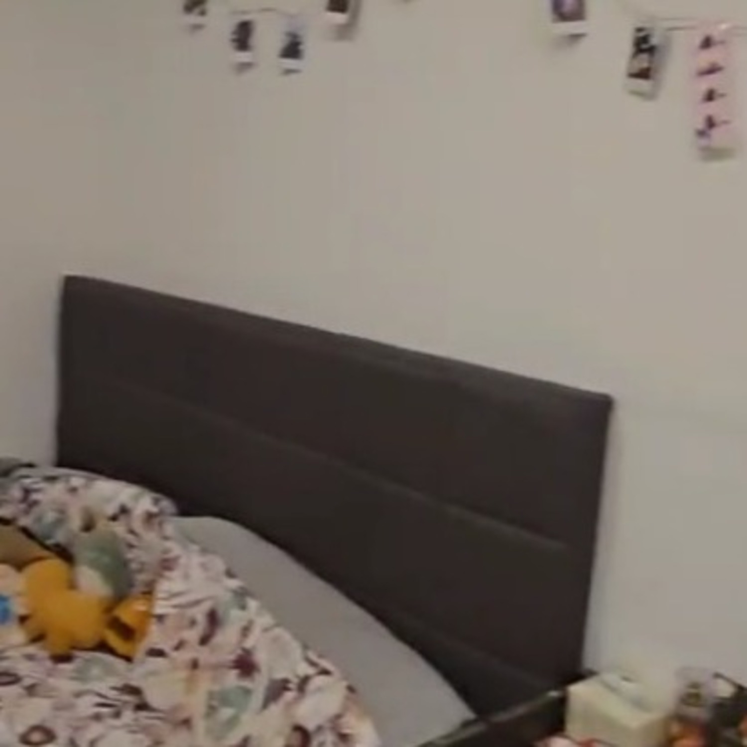 Cabo 3-Piece Full Bed Frame Dark Grey - image-3