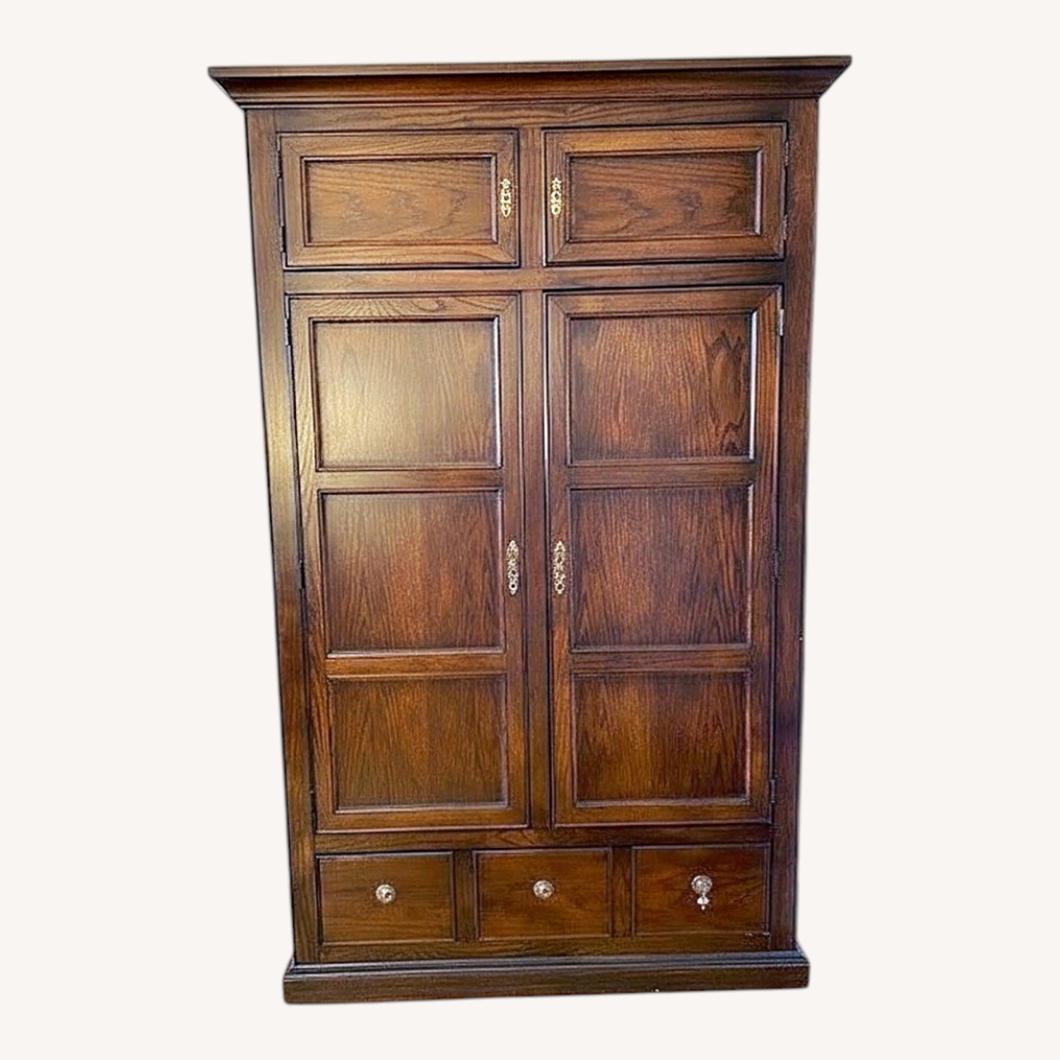 Henredon Solid Wood Armoire - image-0