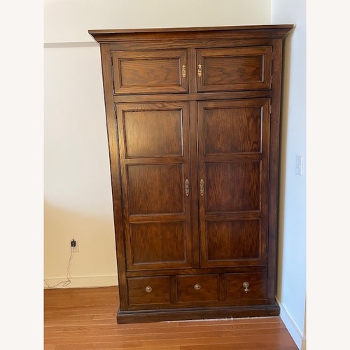 Used Henredon Solid Wood Armoire for sale on AptDeco
