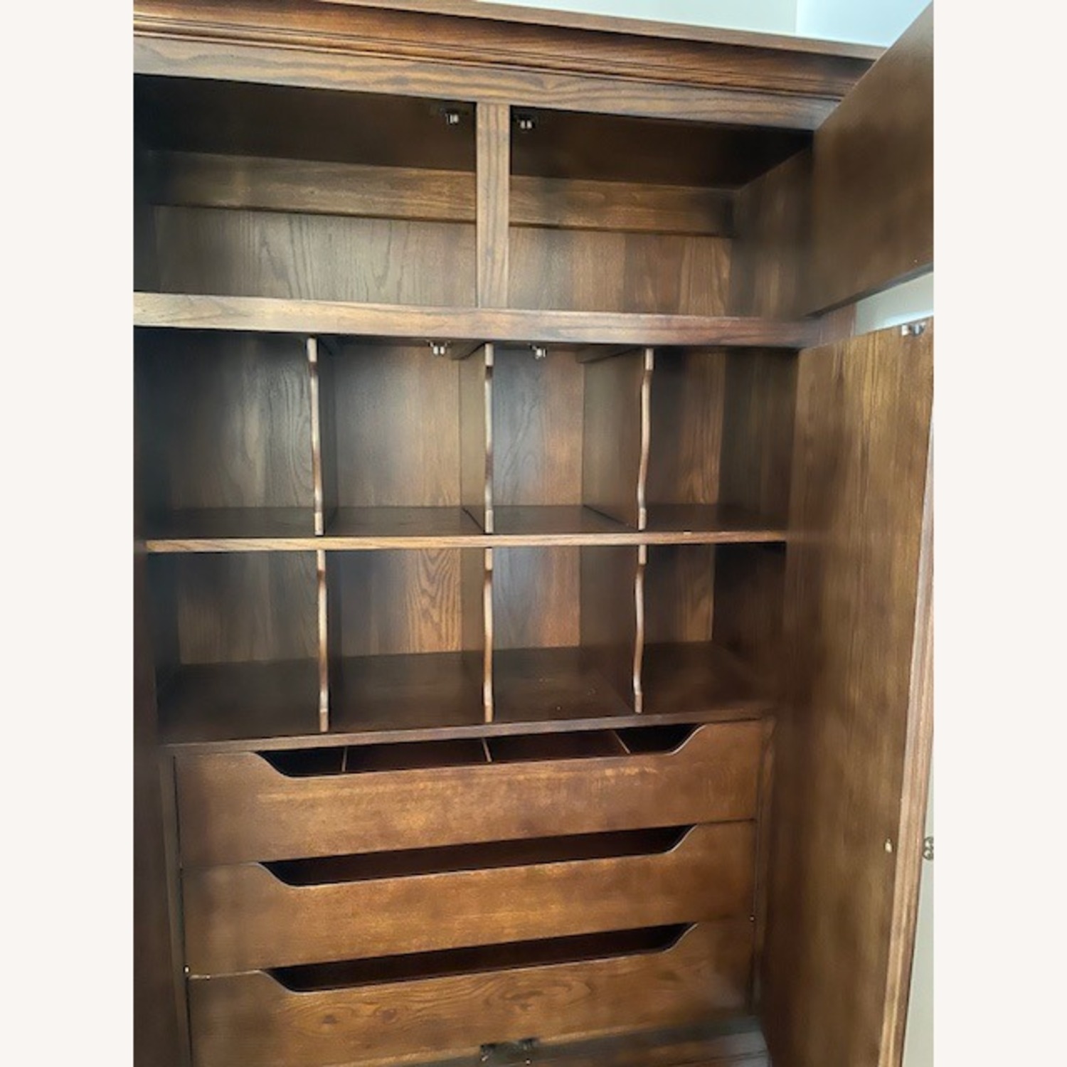 Henredon Solid Wood Armoire - image-3