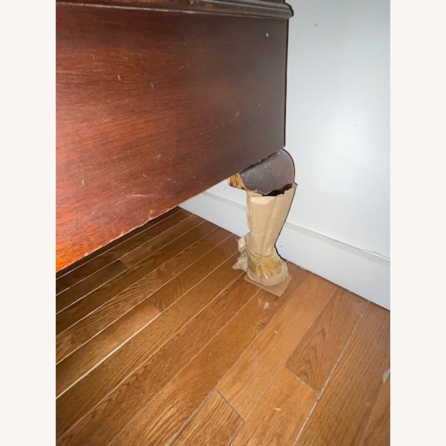 Lane Furniture Dark Brown Wood Chest - image-4