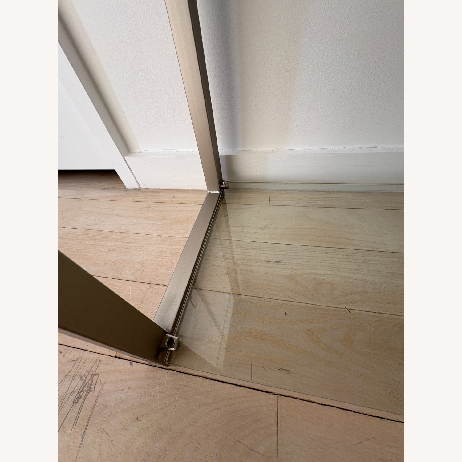 BoConcept Occa Glass Shelf Credenza with Wood Top - image-5