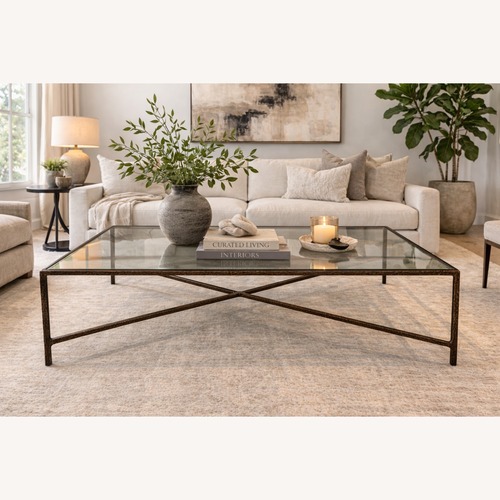 Used Restoration Hardware Thaddeus Coffee Table for sale on AptDeco