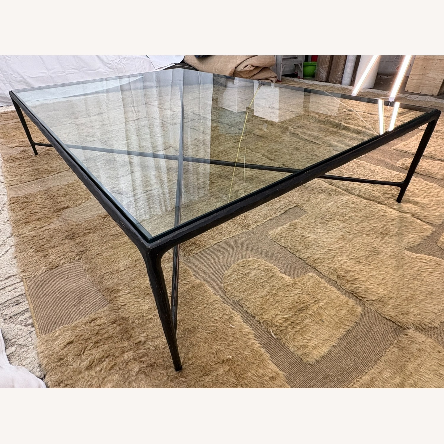 Restoration Hardware Thaddeus Coffee Table - image-7