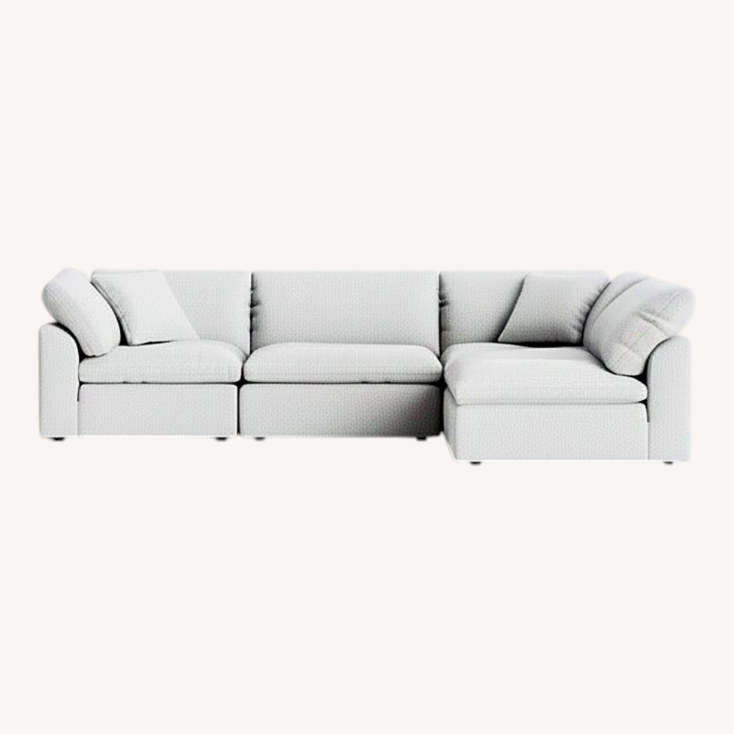 Joybird Light Gray 3+ Piece Sectional - image-0