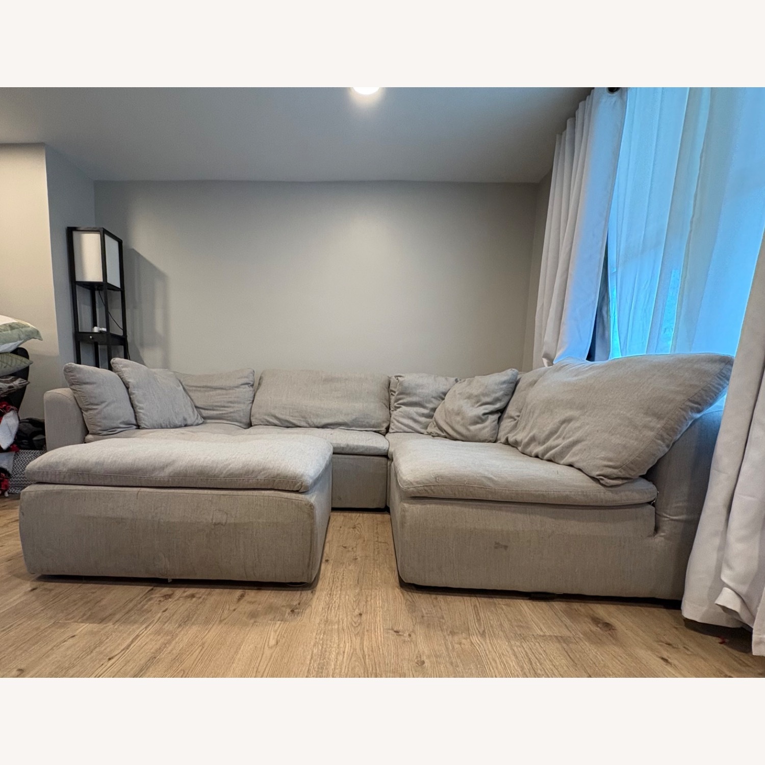 Joybird Light Gray 3+ Piece Sectional - image-3