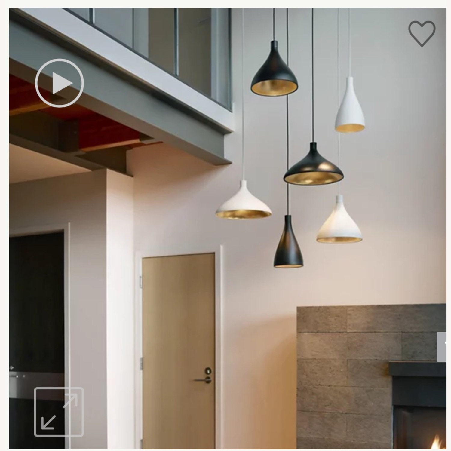 Design Within Reach Two Swell Narrow Pendants - image-2