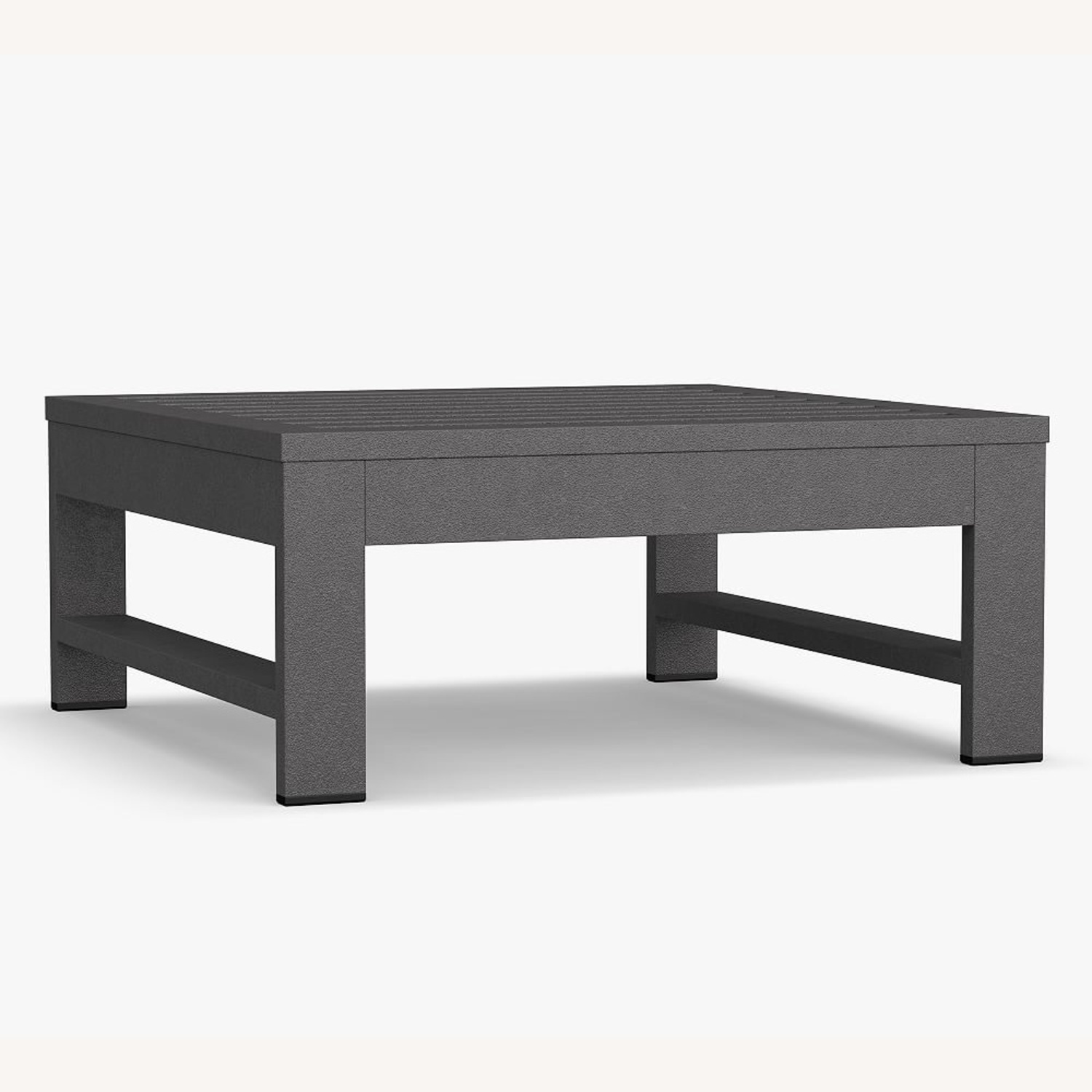 Pottery Barn Indio Metal Large Ottoman - image-5