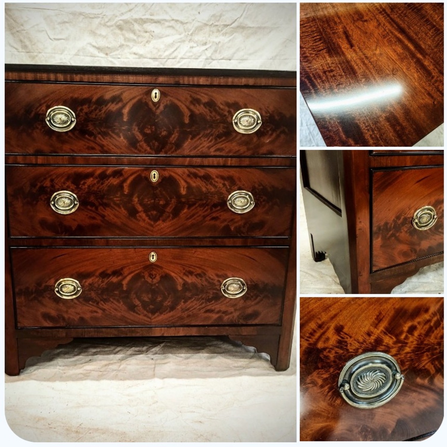 Small 19th Century Chest - image-2