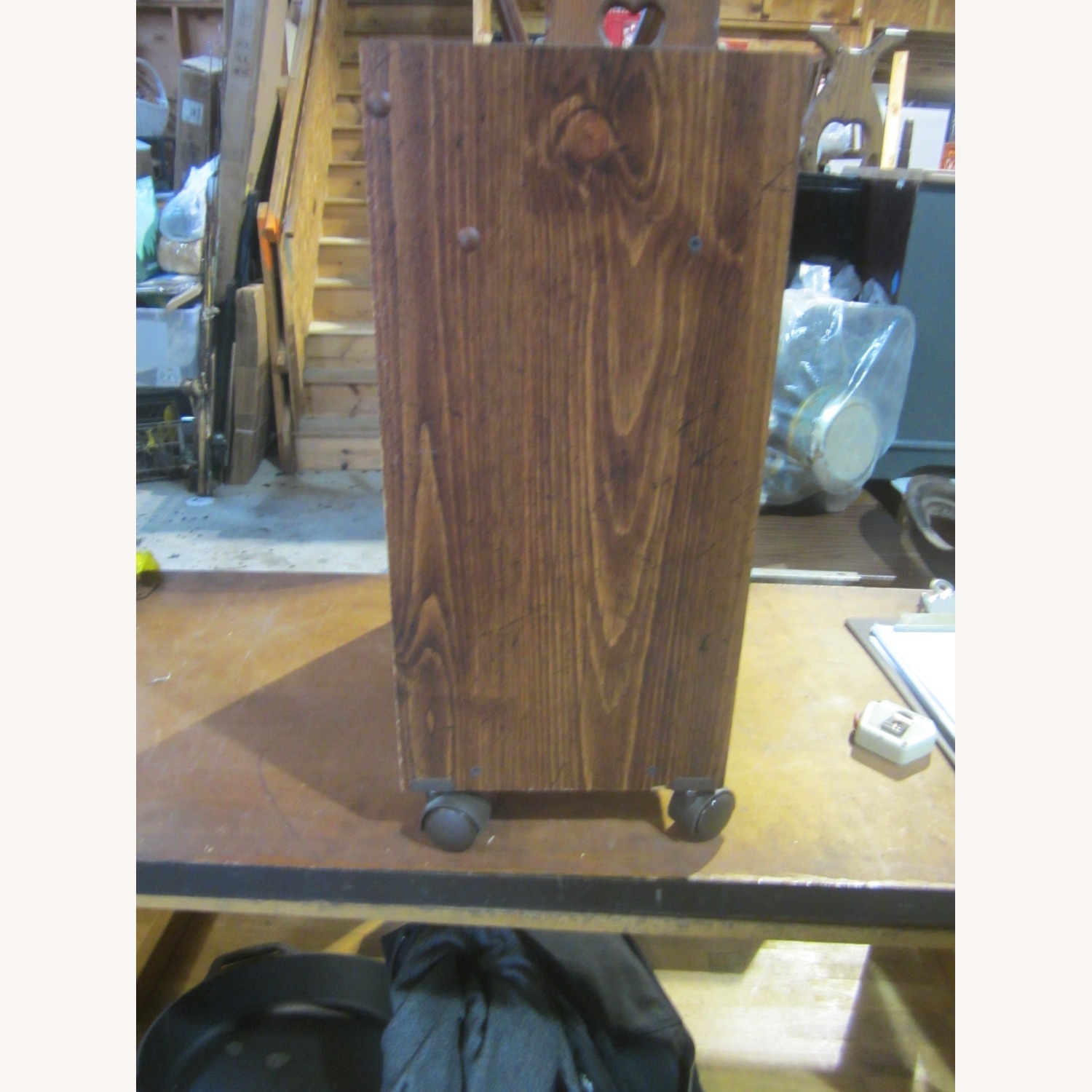 Vintage/Antique Finds Dark Brown Media Storage - image-5