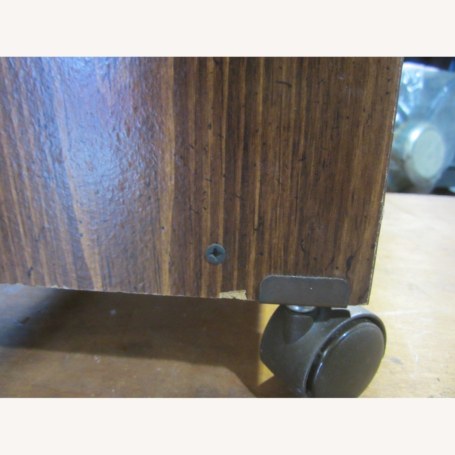 Vintage/Antique Finds Dark Brown Media Storage - image-6