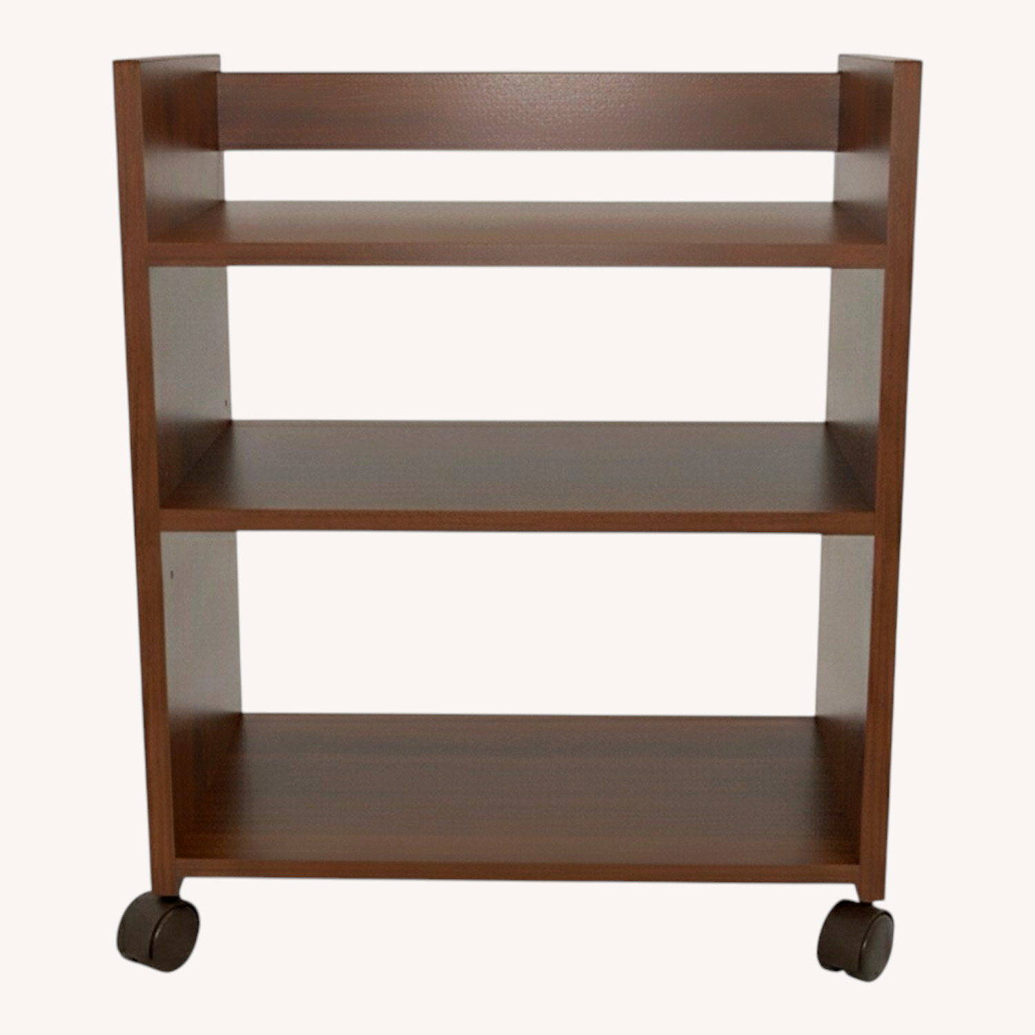 Vintage/Antique Finds Dark Brown Media Storage - image-0