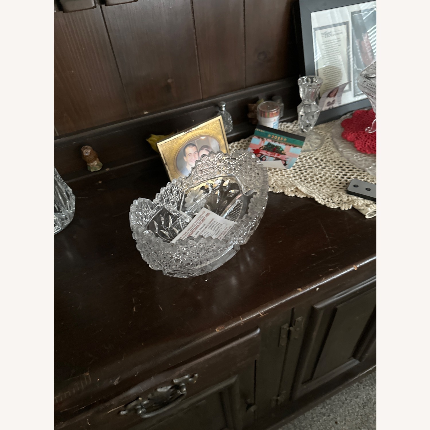 Solid Pine 2 Pc Hutch - image-3