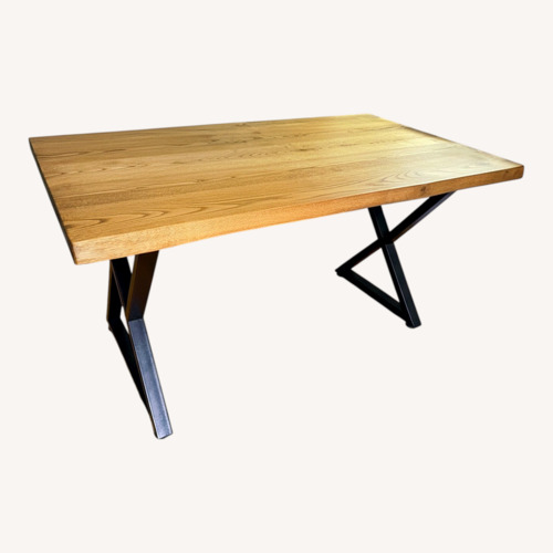 Used Hand Crafted Dining Table for sale on AptDeco