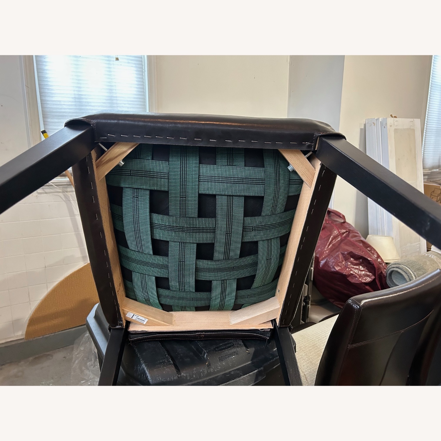 IKEA Henriksdal Faux Leather Chairs - Set of 6 - image-3