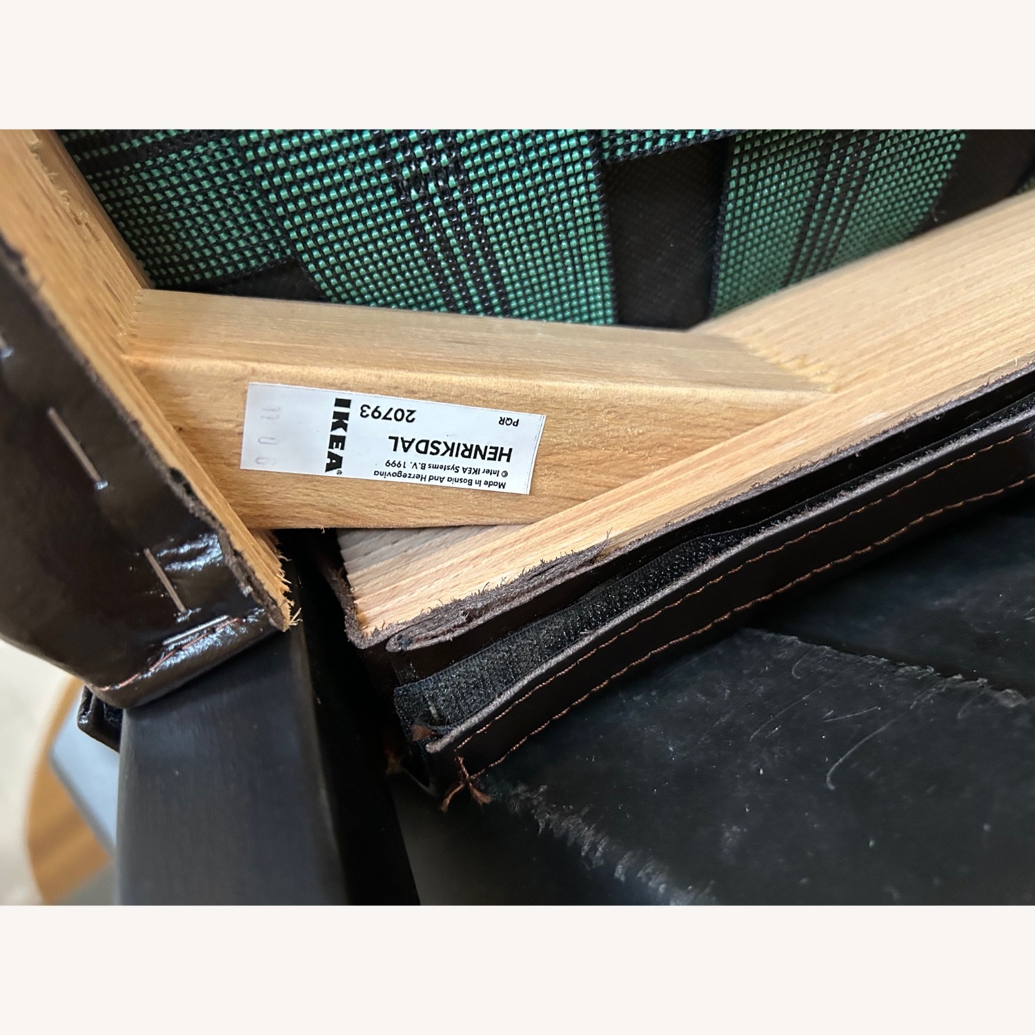 IKEA Henriksdal Faux Leather Chairs - Set of 6 - image-4