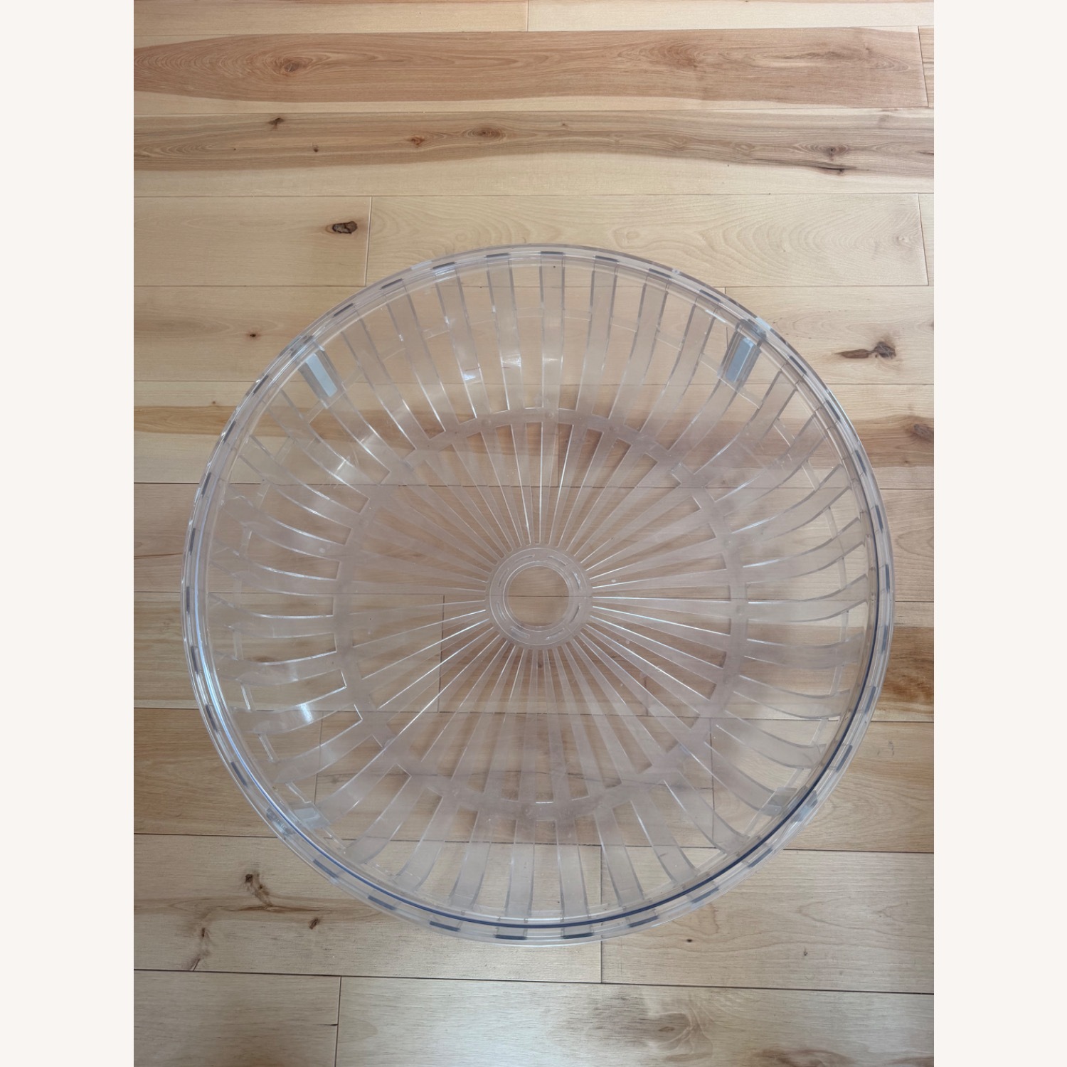 Philippe Starck Transparent Plastic Coffee Table - image-1