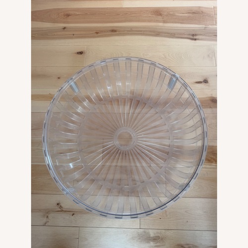 Used Philippe Starck Transparent Plastic Coffee Table for sale on AptDeco
