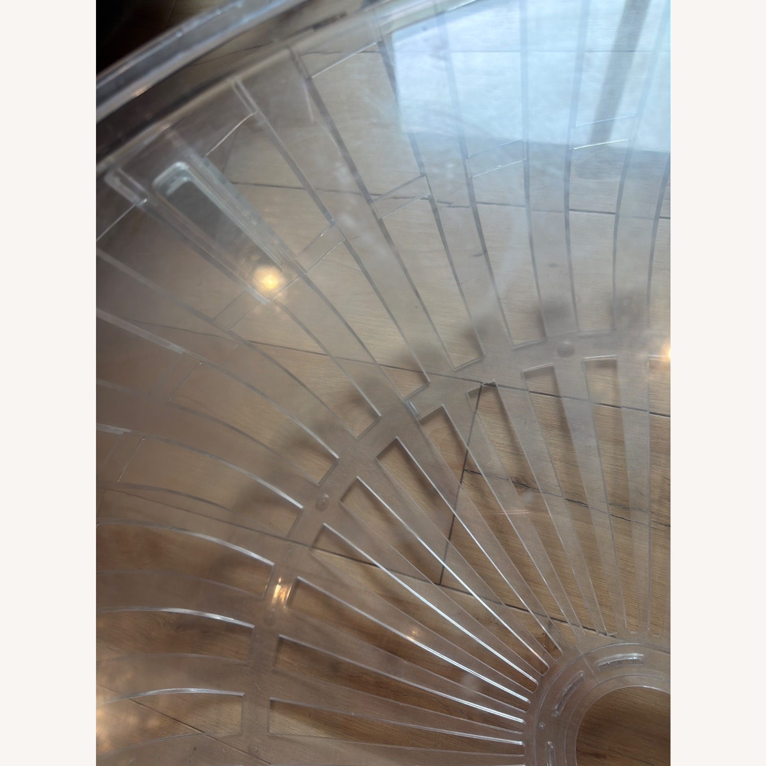 Philippe Starck Transparent Plastic Coffee Table - image-5
