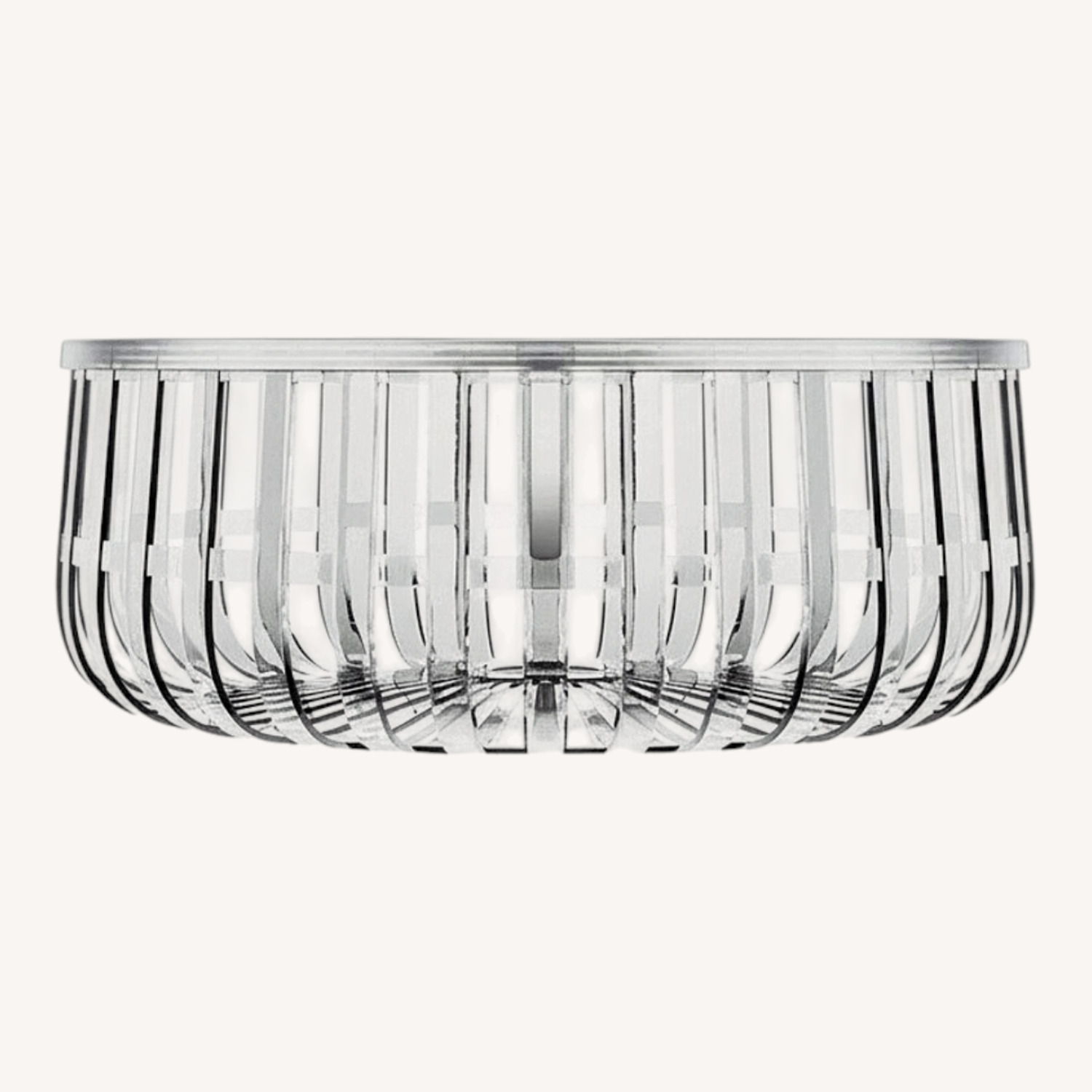 Philippe Starck Transparent Plastic Coffee Table - image-0