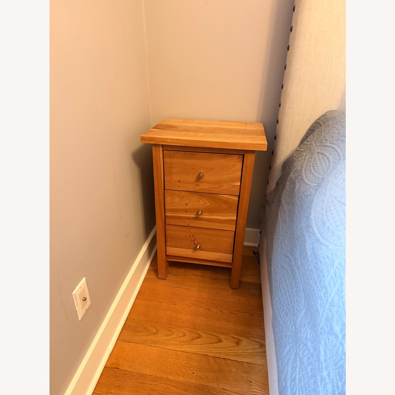 Room & Board Emerson Cherry Wood Nightstands - image-2