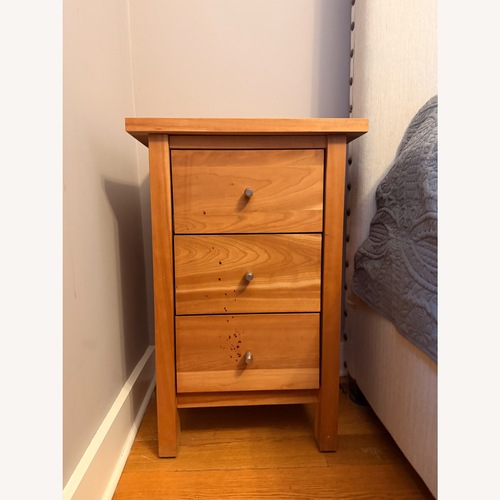 Used Room & Board Emerson Cherry Wood Nightstands for sale on AptDeco