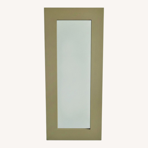 Used West Elm Silver Metal Floor Mirror for sale on AptDeco