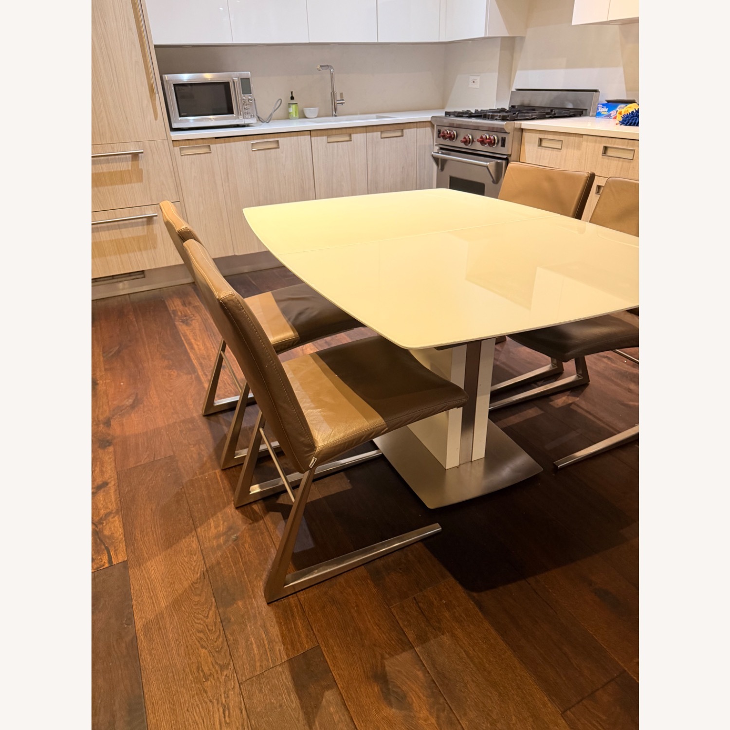 BoConcept Milano White Glass Dining Sets - image-6