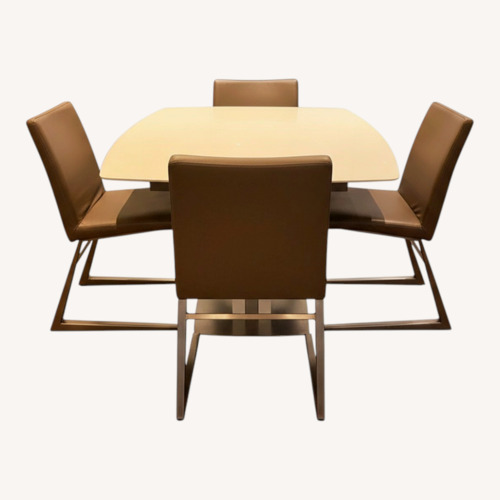 Used BoConcept Milano White Glass Dining Sets for sale on AptDeco