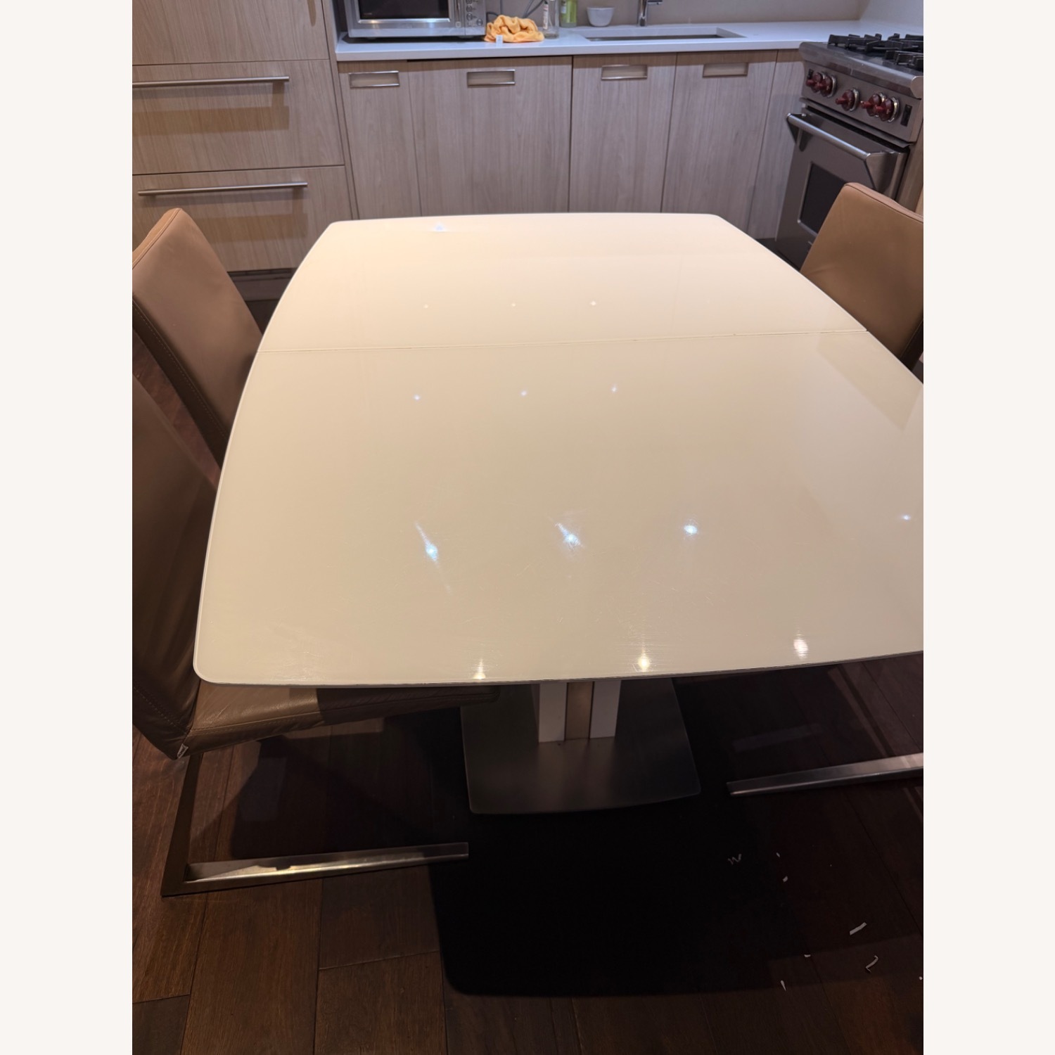 BoConcept Milano White Glass Dining Sets - image-1