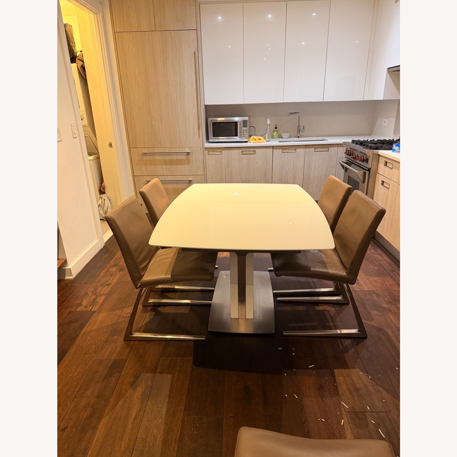 BoConcept Milano White Glass Dining Sets - image-4