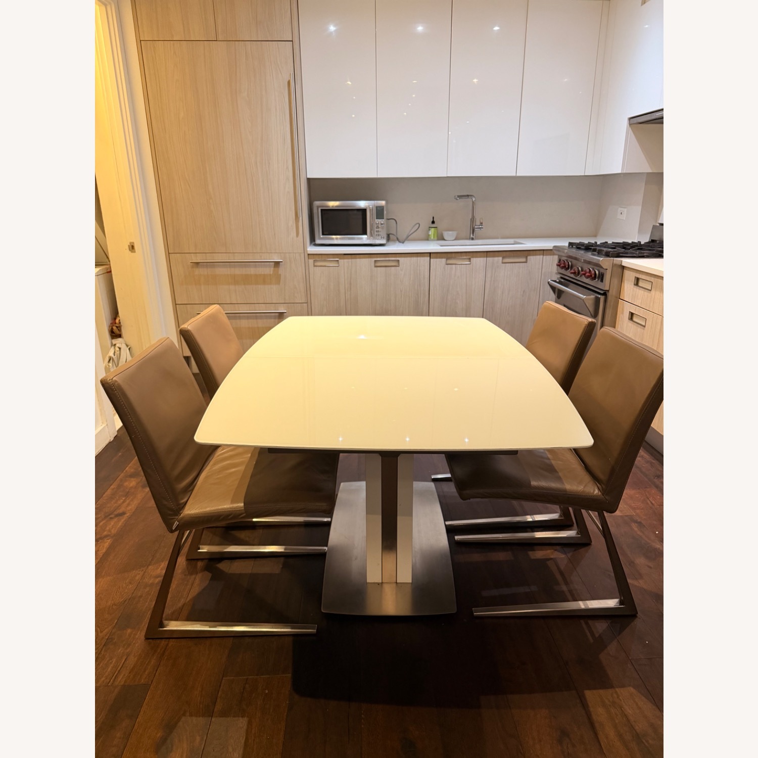 BoConcept Milano White Glass Dining Sets - image-5