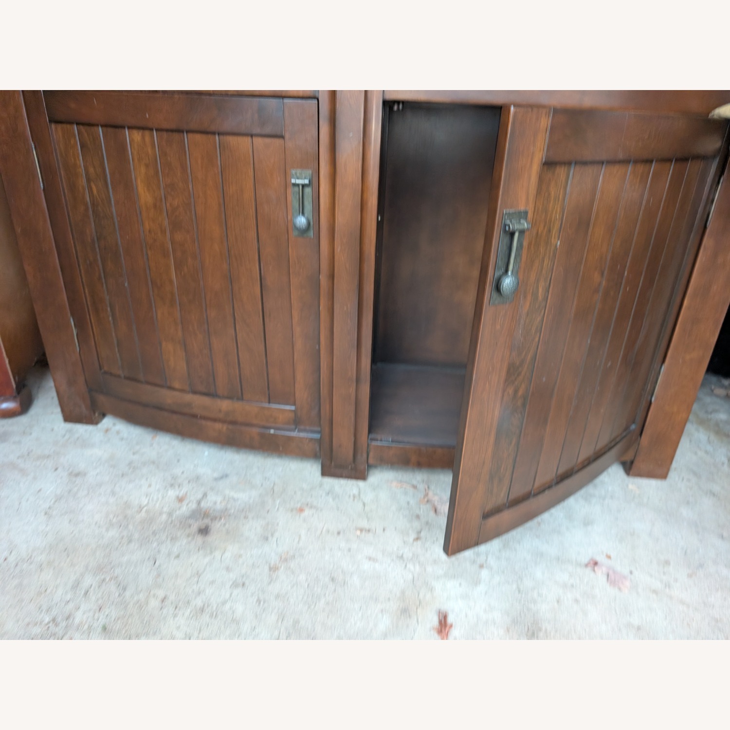 Andes International Dark Brown Wood Sideboard - image-3