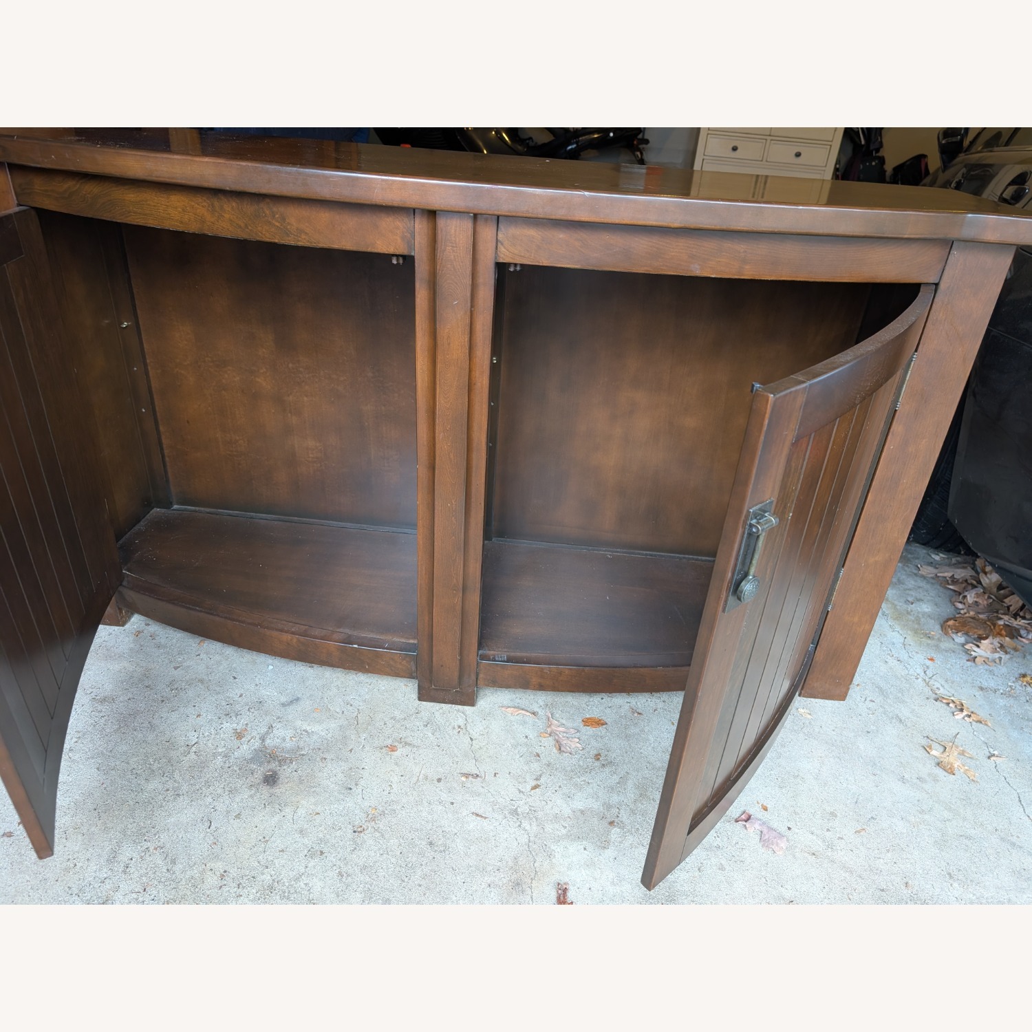 Andes International Dark Brown Wood Sideboard - image-5