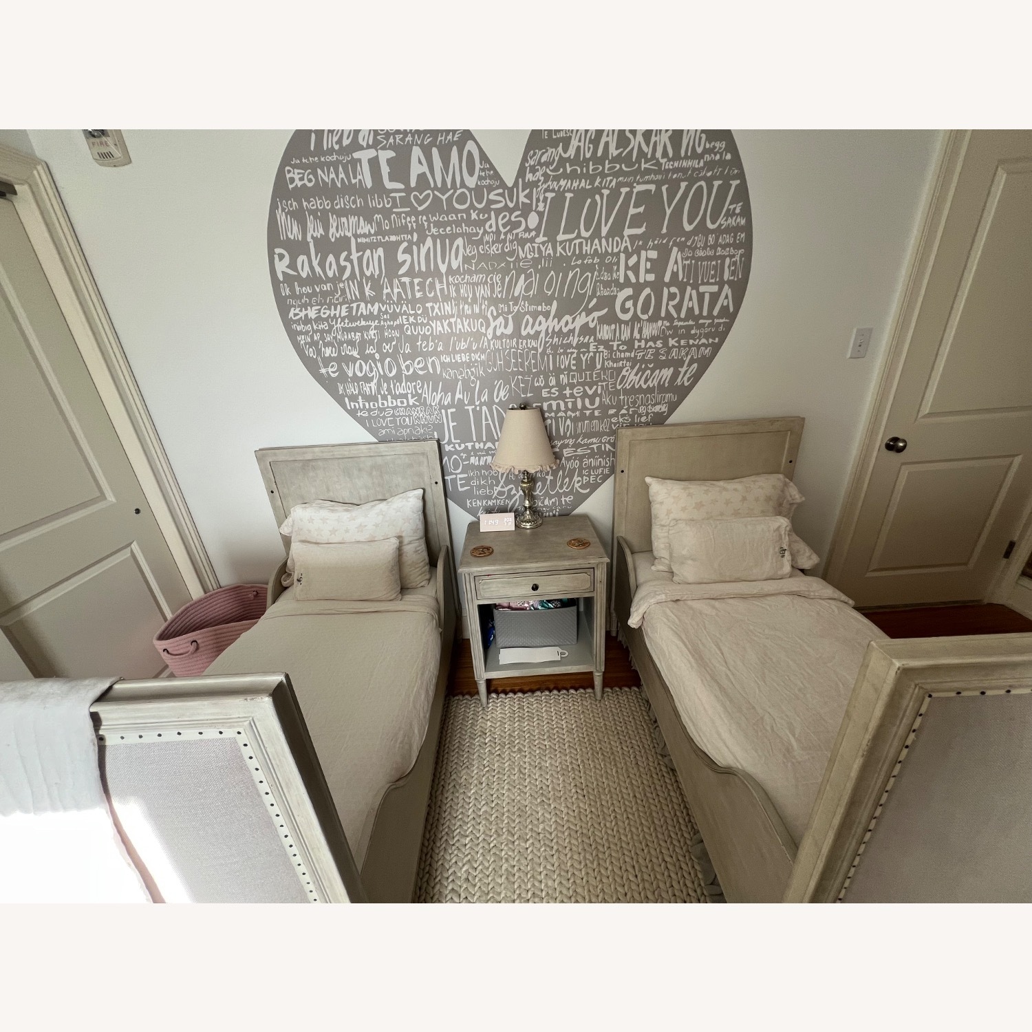 Restoration Hardware Marcelle Upholstered Crib - image-5