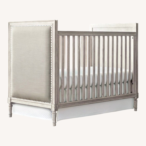 Used Restoration Hardware Marcelle Upholstered Crib for sale on AptDeco