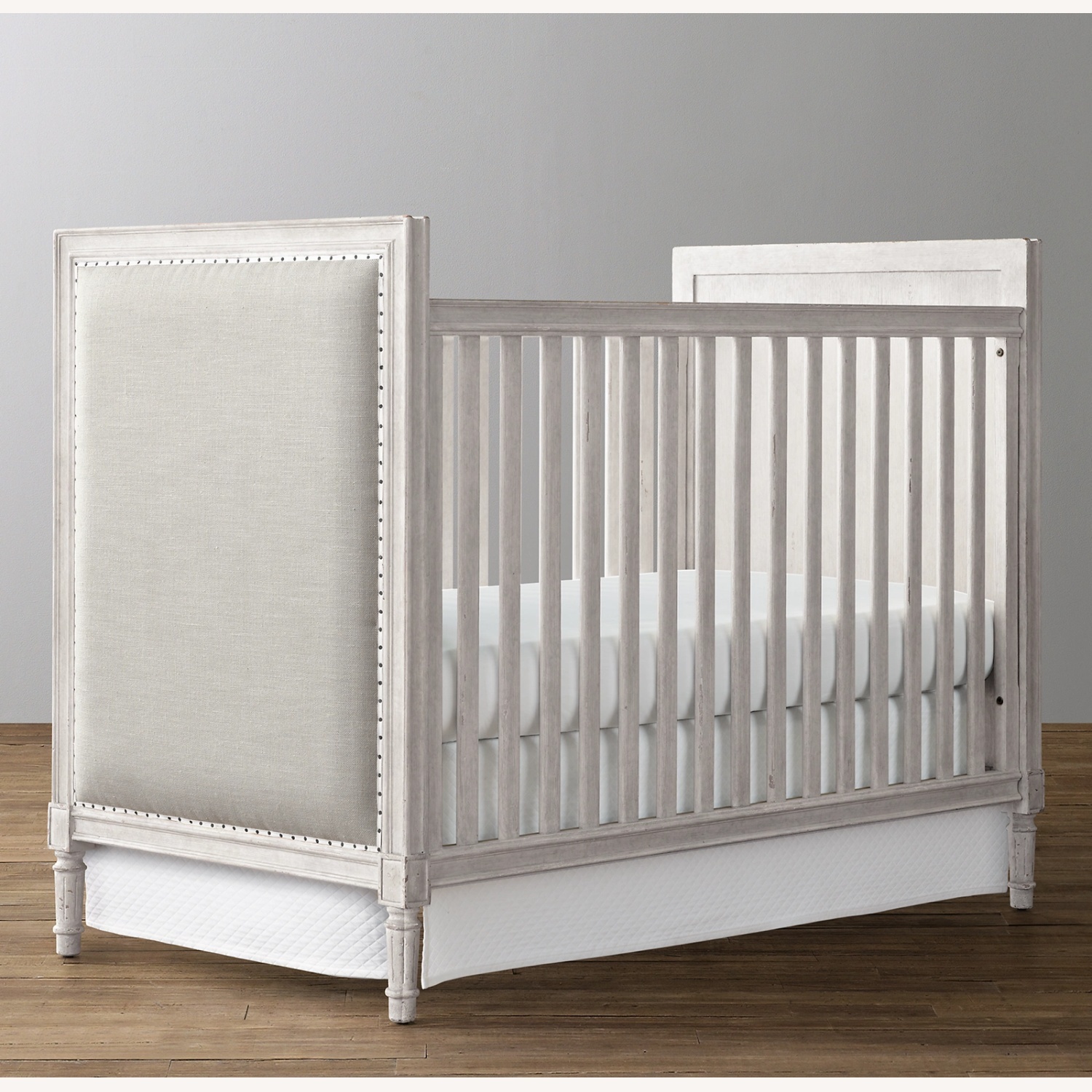 Restoration Hardware Marcelle Upholstered Crib - image-12
