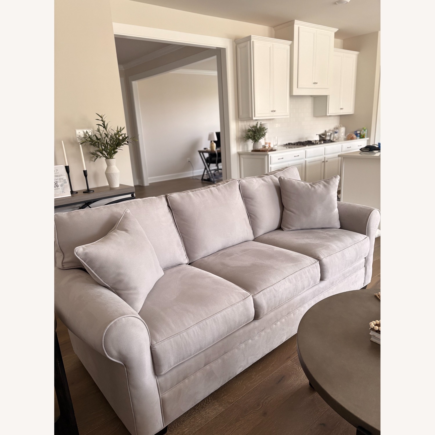 Wellsley Light Gray 2 Seater Sofa - image-3